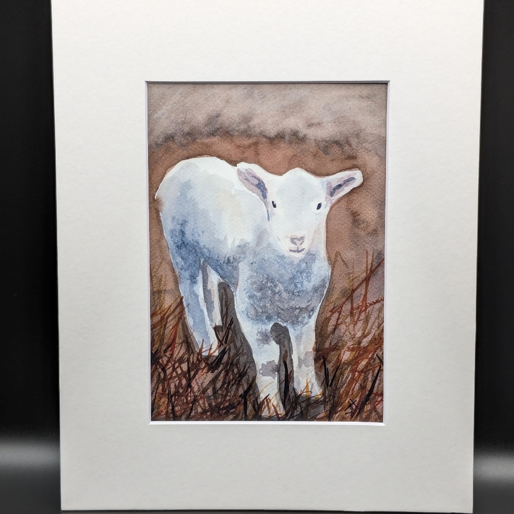 🎨Matted Art Print of Original Watercolour Painting